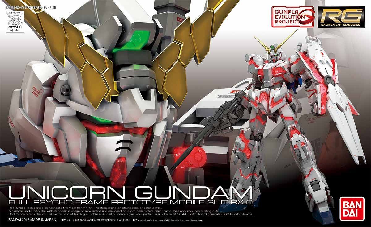 1/144 (RG): Gundam UC - #25 Unicorn Gundam Full Psyco-Frame Prototype