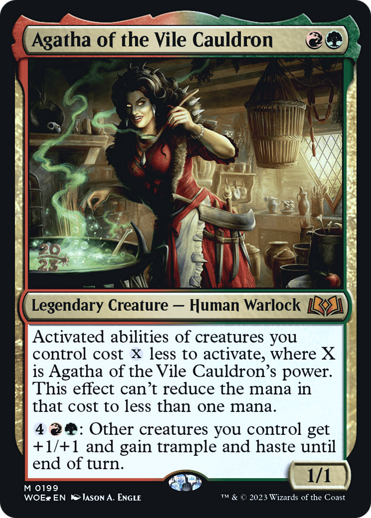 Agatha of the Vile Cauldron [#0199] (WOE-M-PRE)