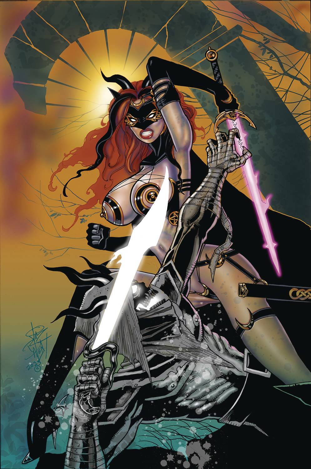 TAROT WITCH OF THE BLACK ROSE #141 (MR)