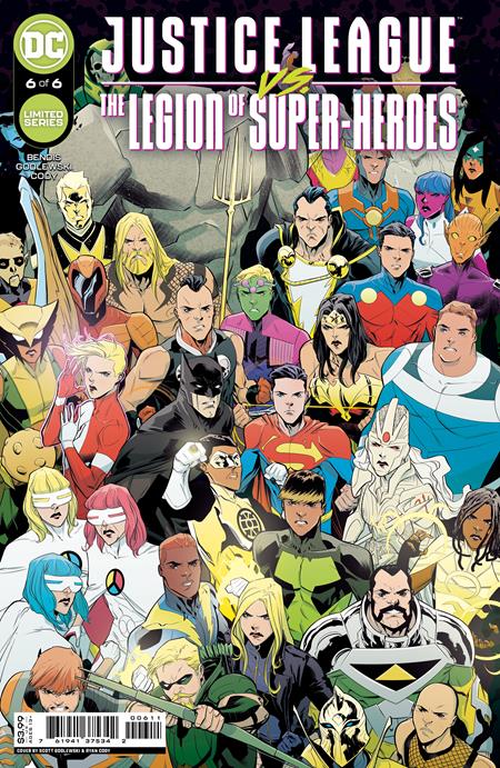 JUSTICE LEAGUE VS THE LEGION OF SUPER-HEROES #6 (OF 6) CVR A SCOTT GOD