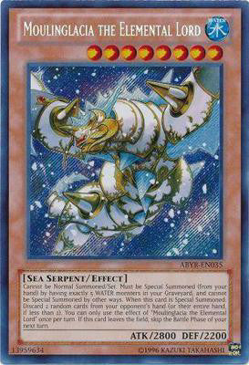 Moulinglacia the Elemental Lord (ABYR-EN035) Secret Rare - Near Mint U