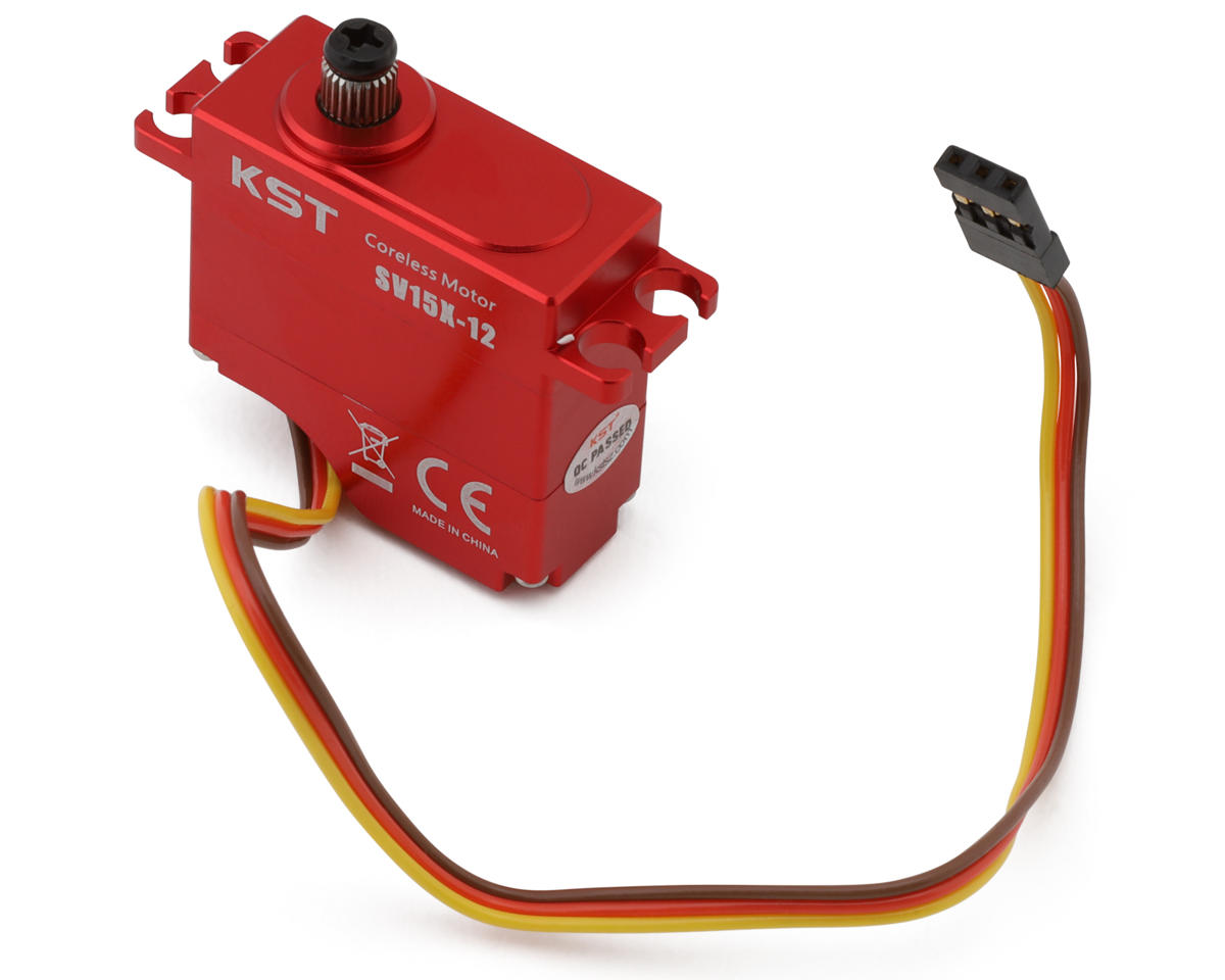 KST SV15X-12 Aluminum Coreless Micro Super High Voltage Metal Gear Servo