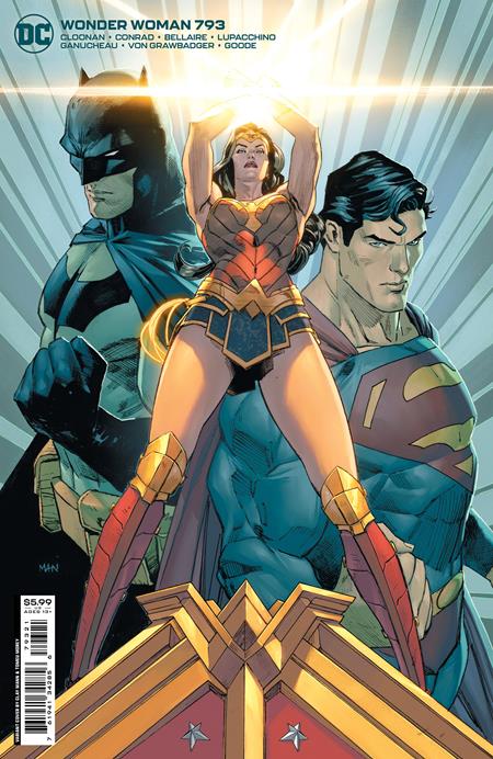 WONDER WOMAN #793 CVR B CLAY MANN CARD STOCK VAR (KAL-EL RETURNS TIE-I