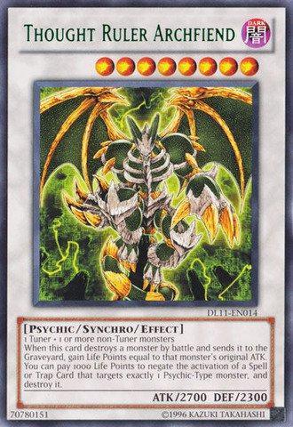 Thought Ruler Archfiend (DL11-EN014) Rare Green