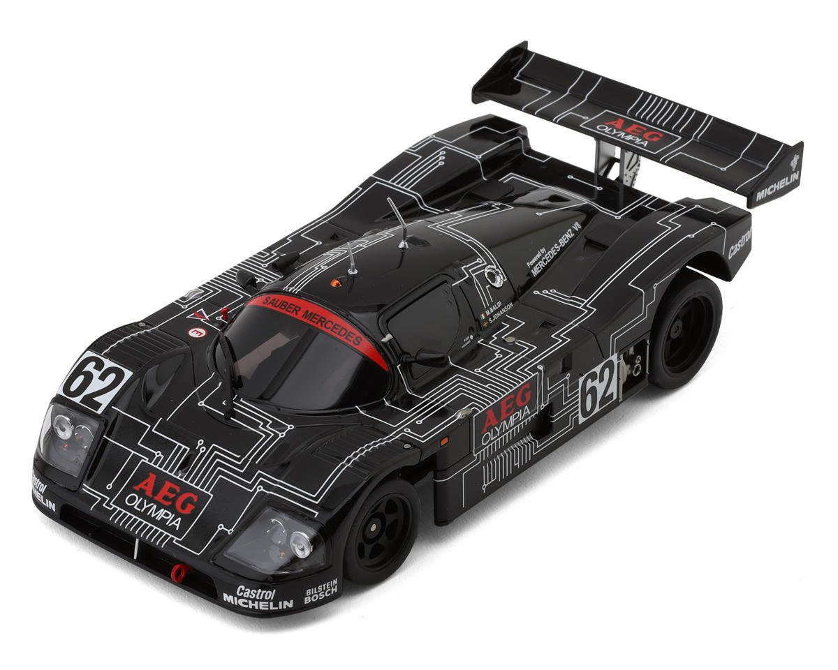 Kyosho MR-03 RWD Mini-Z ReadySet w/Sauber Mercedes Group C Rennsportwagen C9 Body (Black) w/KT-531P 2.4GHz Radio
