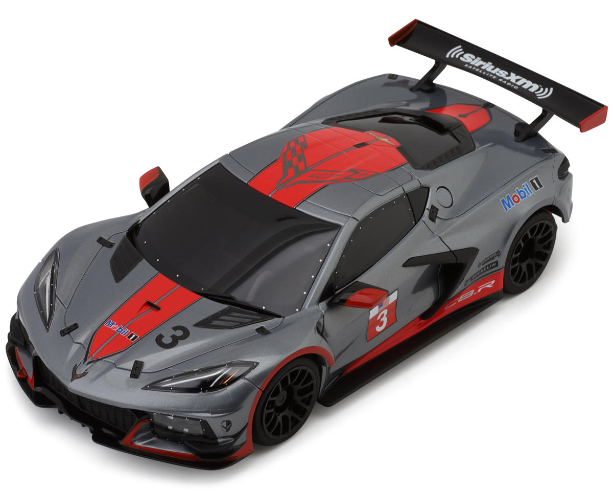 Kyosho MR-04 Mini-Z RWD ReadySet w/Chevrolet Corvette C8.R Body (Gunmetal/Red) w/KT-531P 2.4GHz Radio