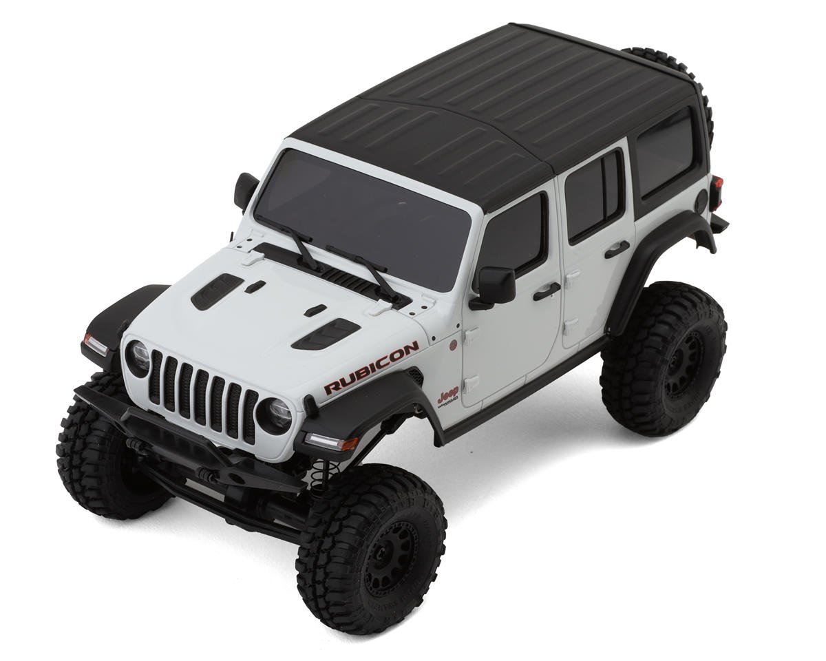 Kyosho MX-01 Mini-Z 4X4 Readyset w/Jeep Wrangler Unlimited Rubicon Body (White) & 2.4GHz Radio