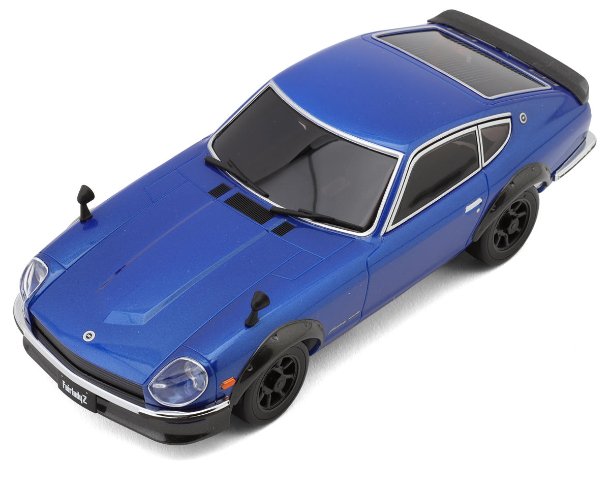 Kyosho MA-020 AWD Mini-Z Sports ReadySet w/Nissan Fairlady 240ZG Body (Blue) w/KT-531P 2.4GHz Radio