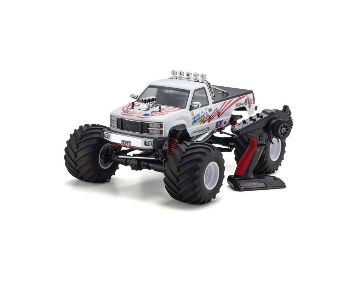 Kyosho USA-1 GP 1/8 4WD ReadySet Nitro Monster Truck w/Syncro KT-231P+ 2.4GHz Radio