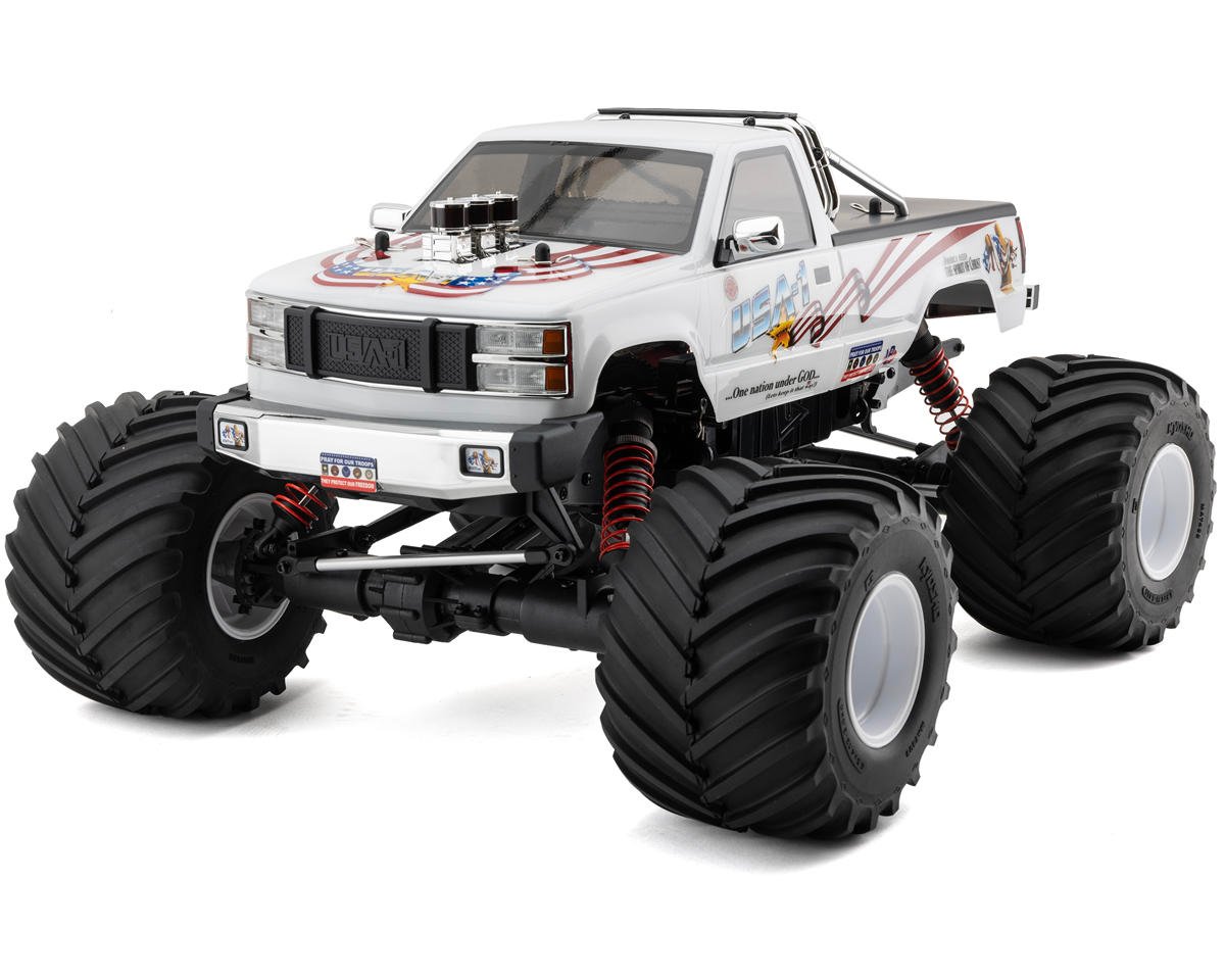Kyosho USA-1 VE 1/8 4WD ReadySet Electric Monster Truck w/Syncro KT-231P+ 2.4GHz Radio