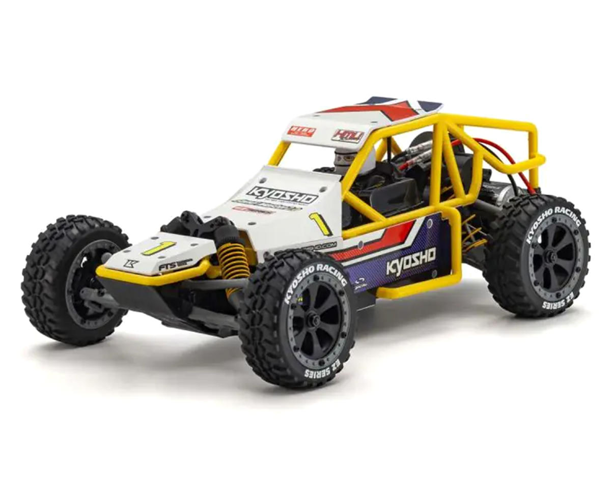 Kyosho Sand Master 2.0 ReadySet 1/10 2wd Buggy Type-1 (White) w/Syncro KT-232P 2.4GHz Radio