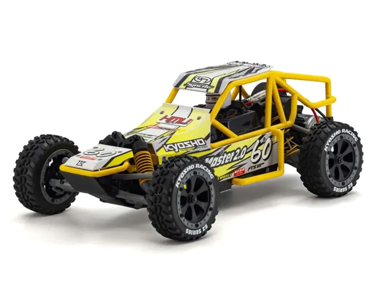 Kyosho Sand Master 2.0 ReadySet 1/10 2wd Buggy Type-2 (Yellow) w/Syncro KT-232P 2.4GHz Radio