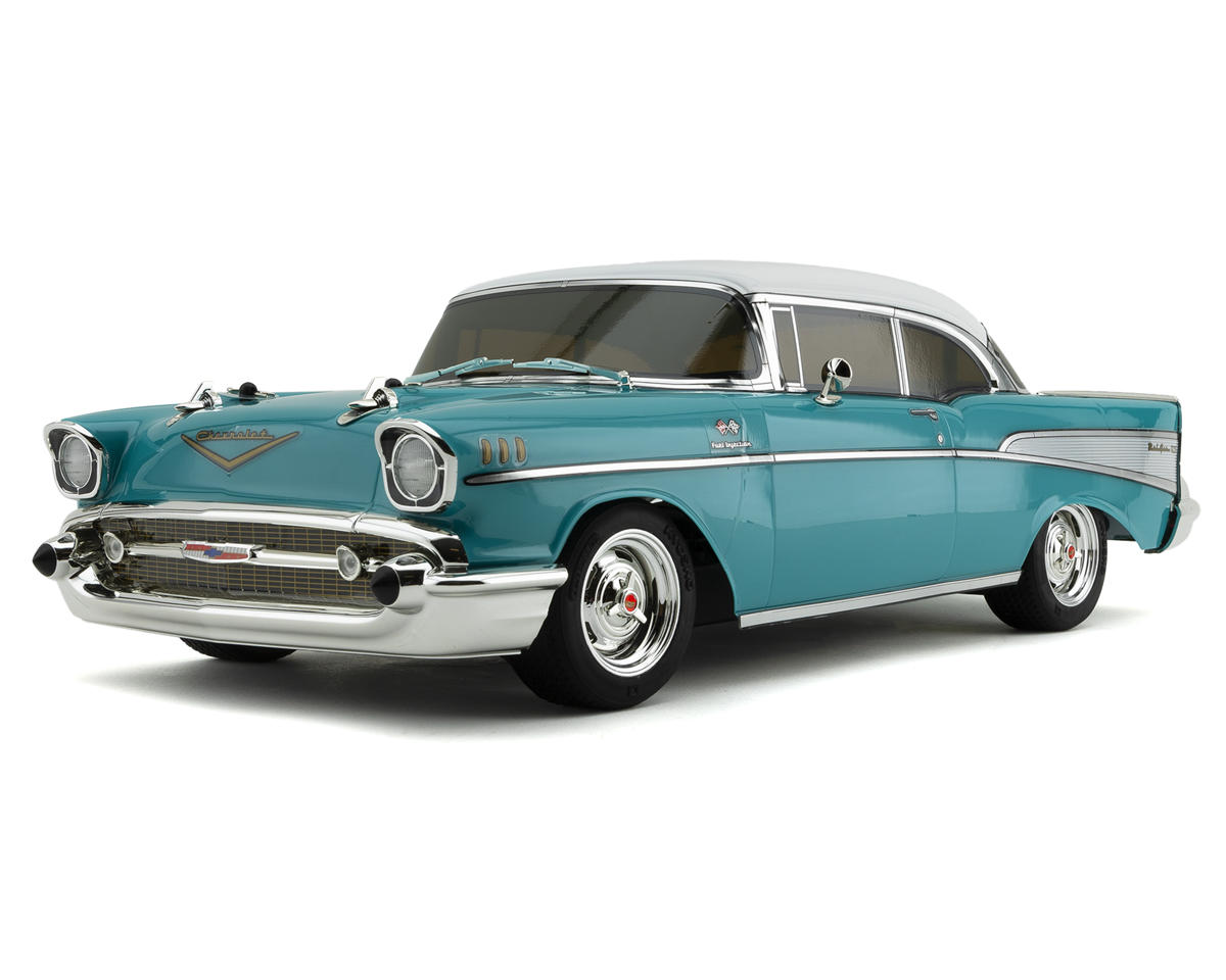 Kyosho EP Fazer Mk2 FZ02L 1957 Chevy Bel Air Coupe ReadySet 1/10 Touring Car (Turquoise) w/Syncro KT-231P+ 2.4GHz Radio