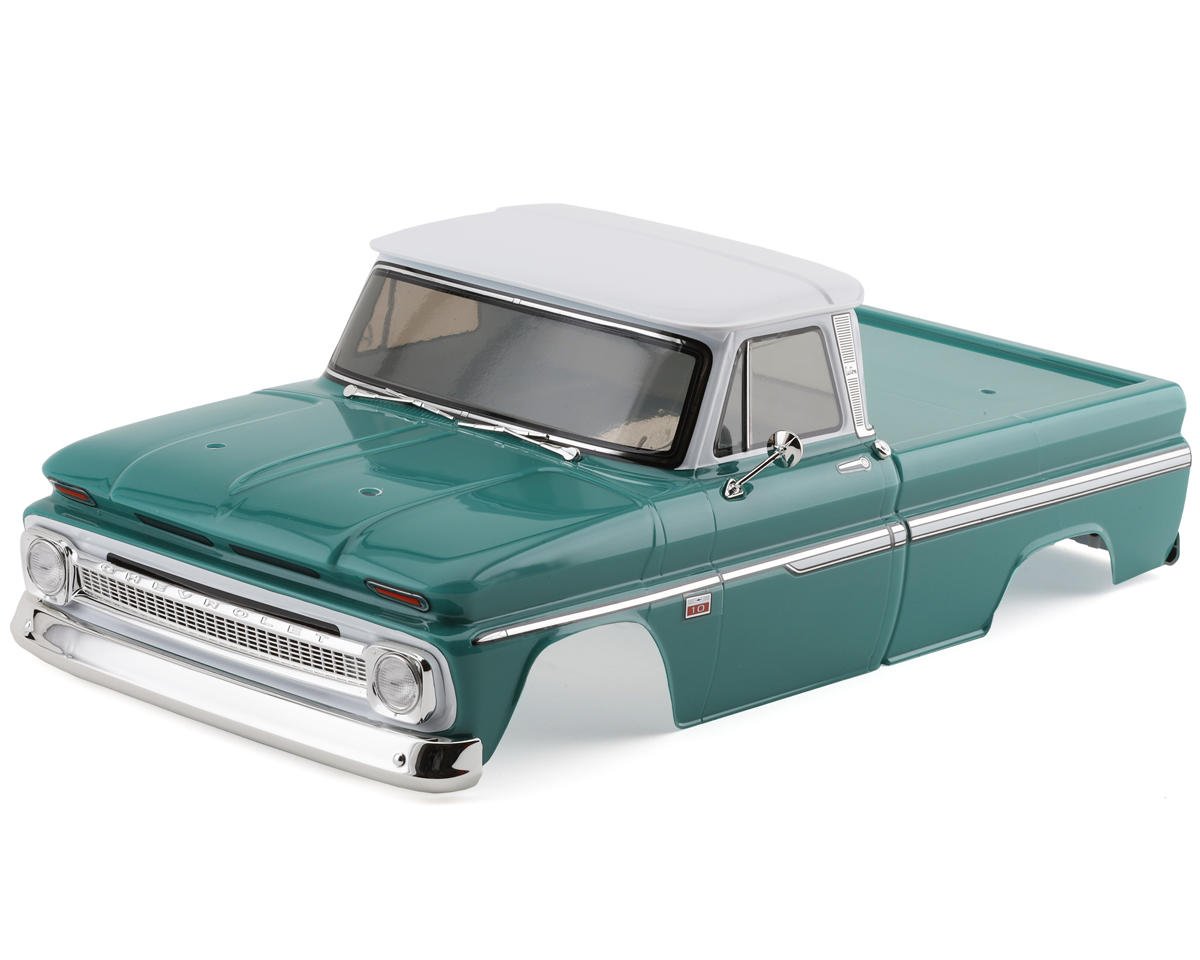 Kyosho Fazer Mk2 FZ02L 1966 Chevy C10 Fleetside Pickup Pre-Painted Body Set (Light Green)