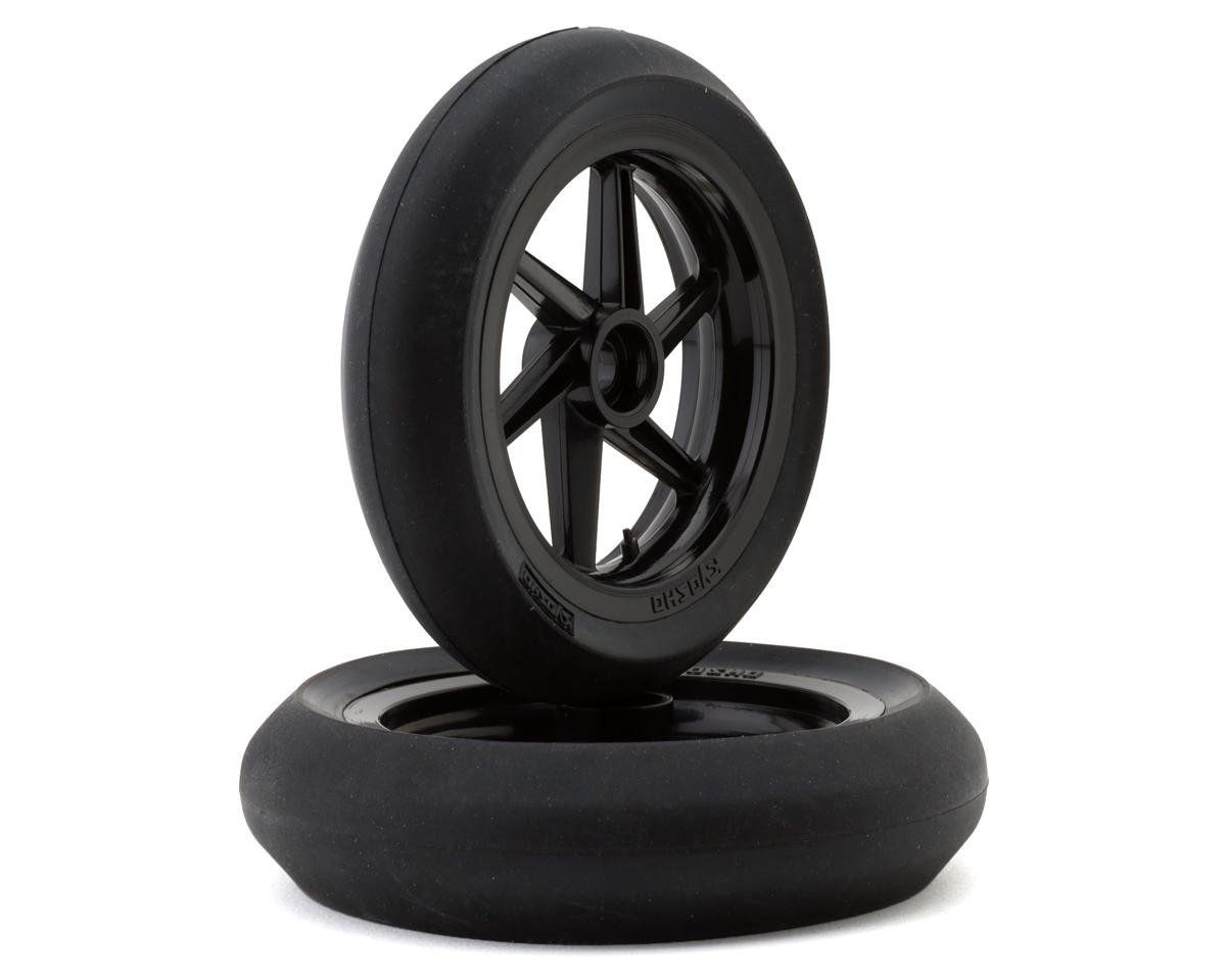 Kyosho Hanging On Racer High Grip Tires & Wheels Set