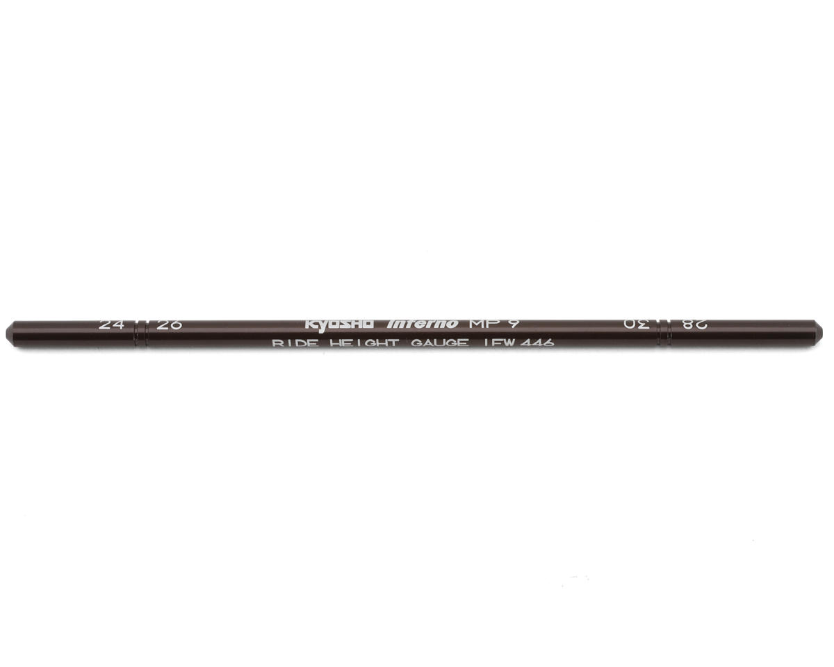 Kyosho Aluminum 1/8 Off-Road Ride Height Gauge (Gunmetal)