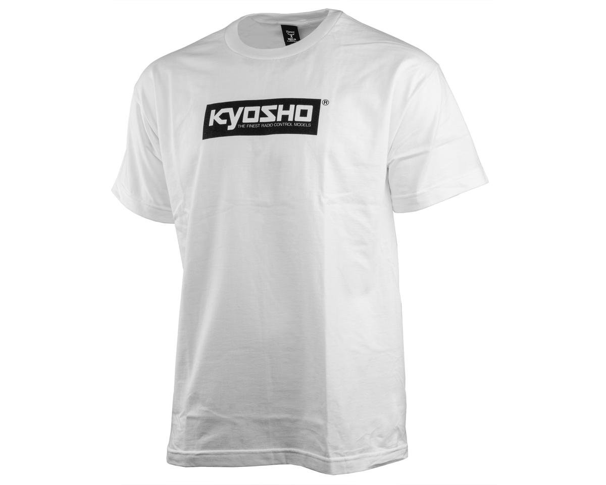 Kyosho Box Logo Beefy T T-Shirt (White) (3XL)