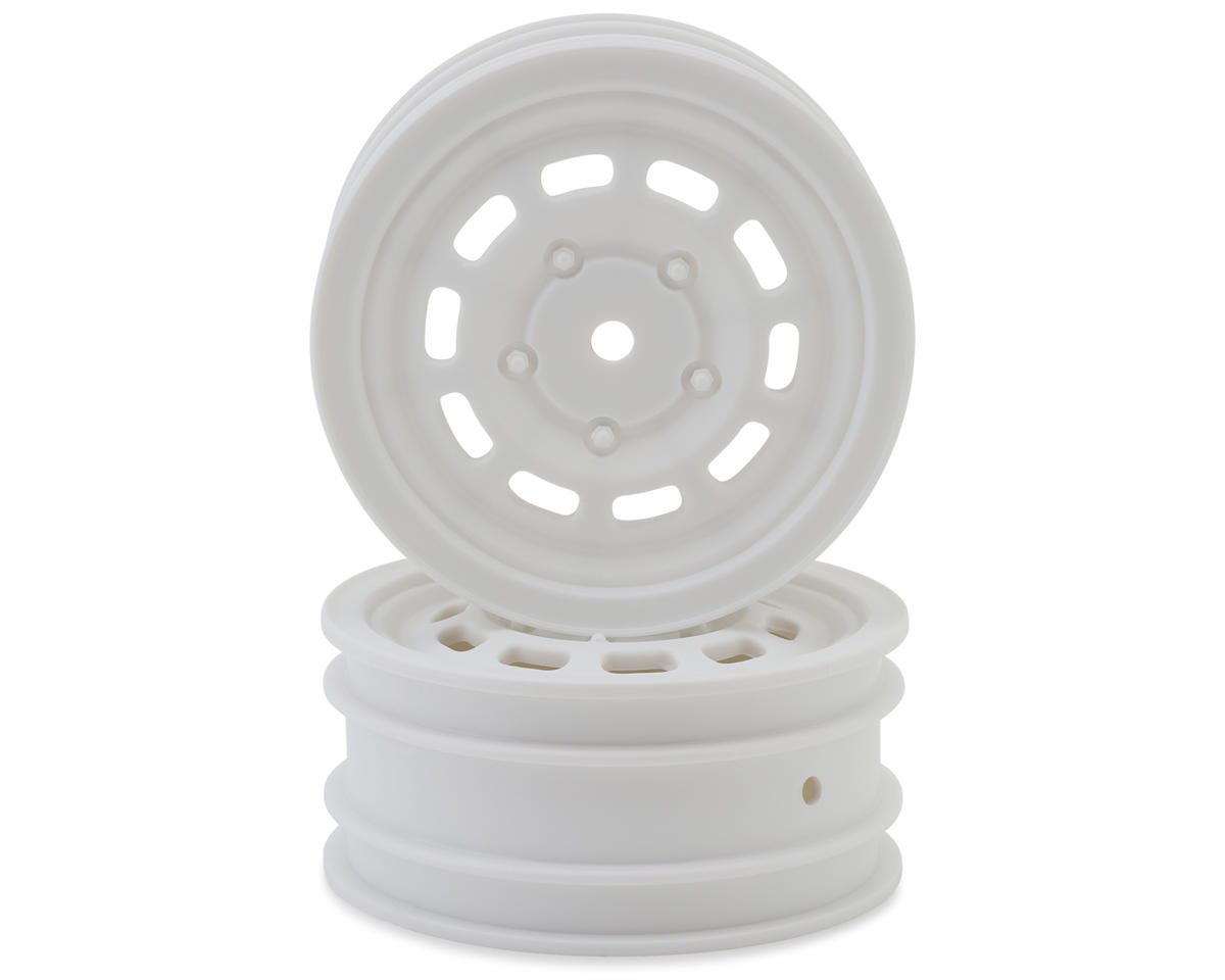 Kyosho Lazer SB 2.2" 10-Hole Front Wheels (White) (2) w/12mm Hex