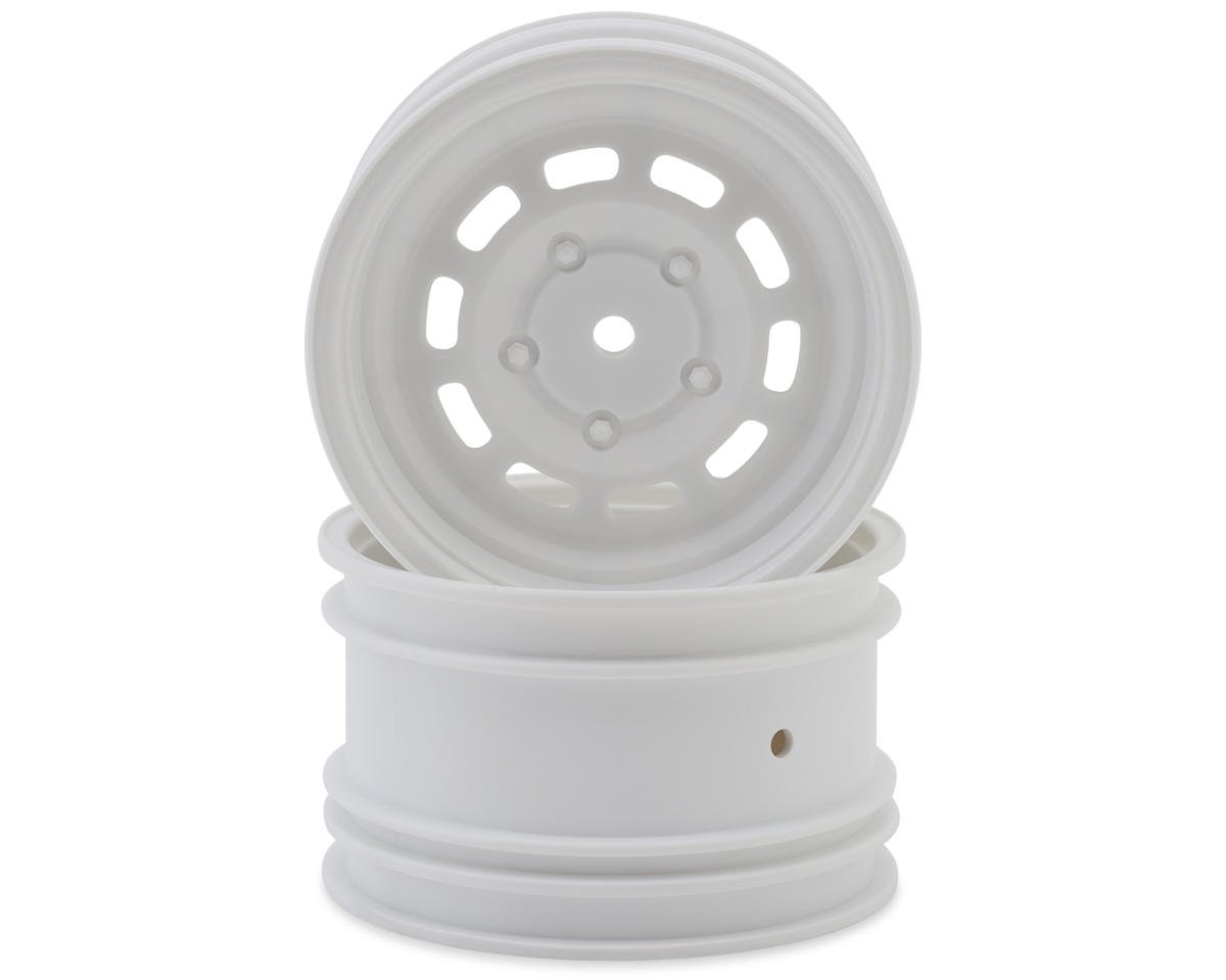 Kyosho Lazer SB 2.2" 10-Hole Rear Wheels (White) (2) w/12mm Hex