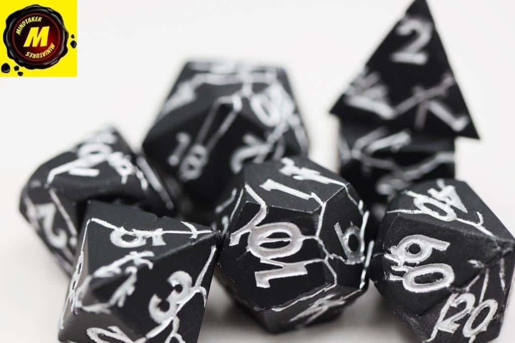 Black Quarry RPG Metal Dice Set