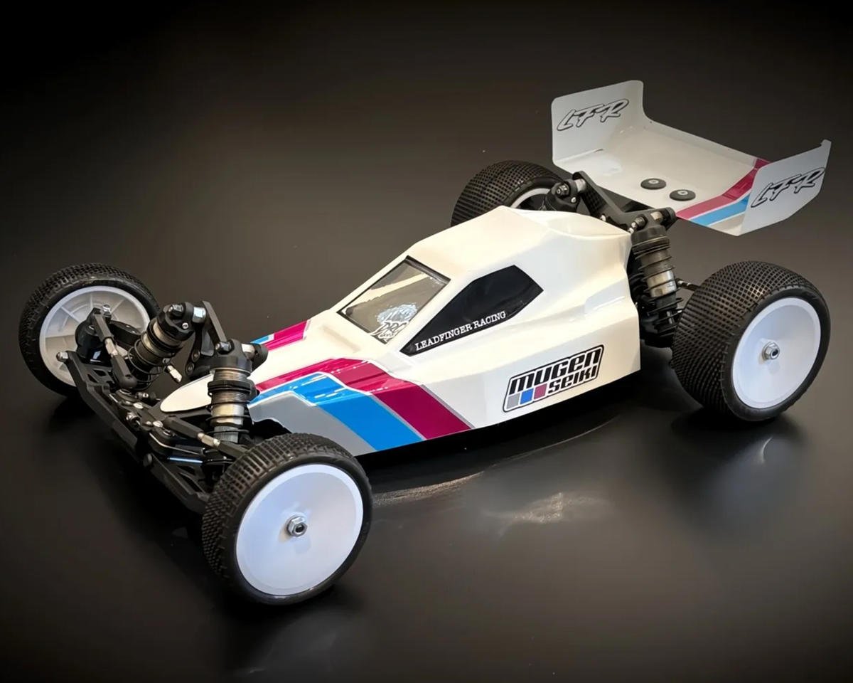 Leadfinger Racing Mugen Seikii MSB1 1/10 2WD Mod Retro-Style Buggy Body (Clear)