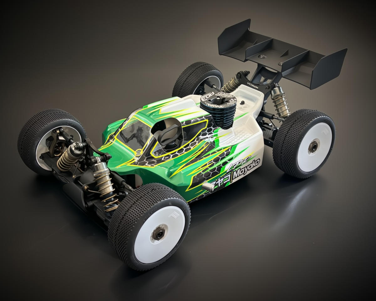 Leadfinger Racing Mayako MX8 V2 Beretta 1/8 Buggy Body (Clear)