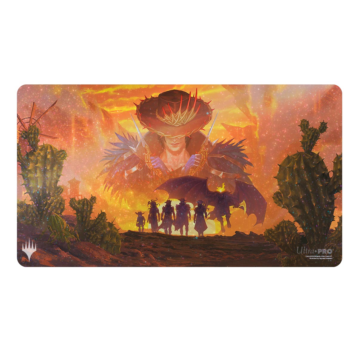 Ultra-PRO: Playmat Holofoil - MTG: Outlaws of Thunder Junction - Gang