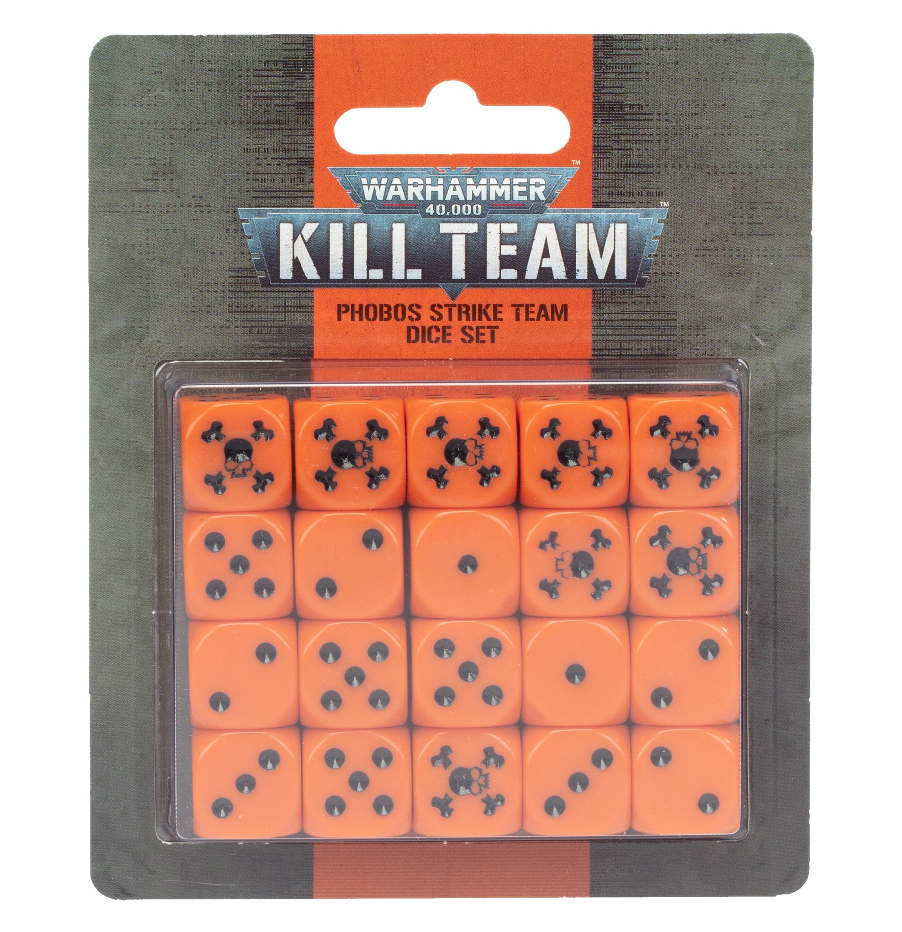 Citadel Hobby: Dice Set - Kill Team: Phobos Strike Team (Adeptus Astar