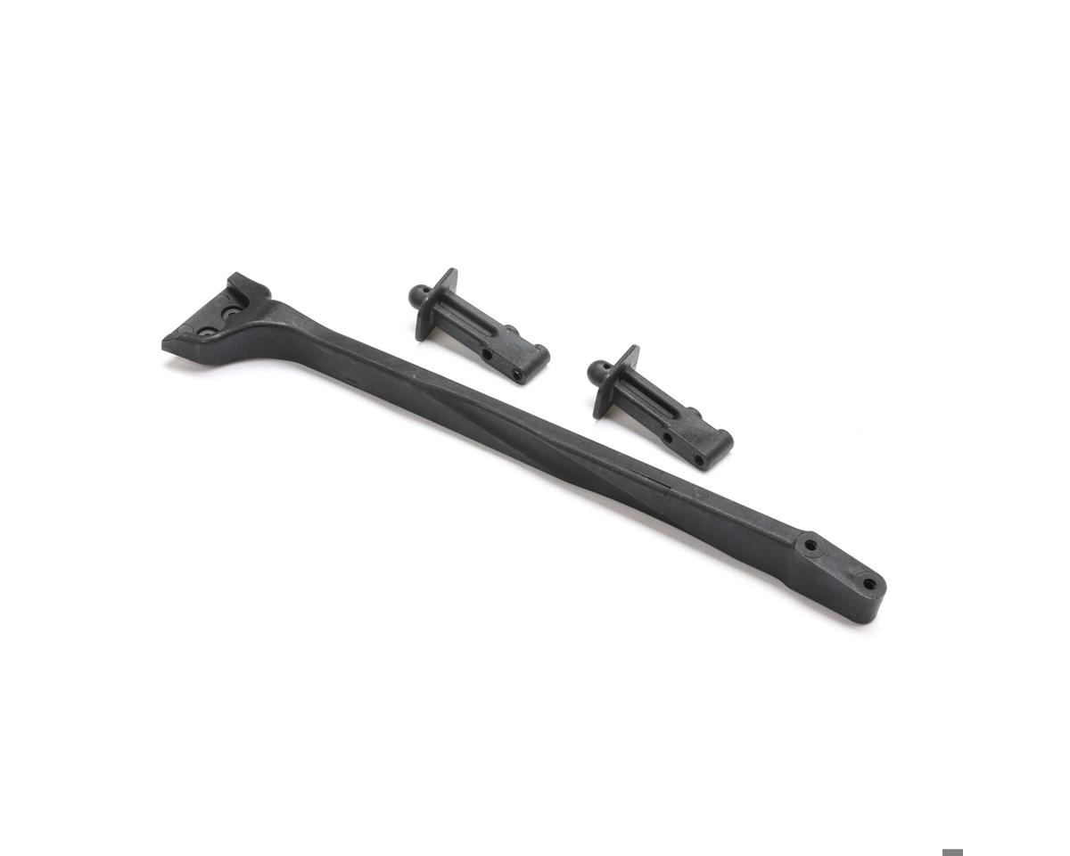 Losi 8XTE Rear Chassis Brace & Front Body Posts