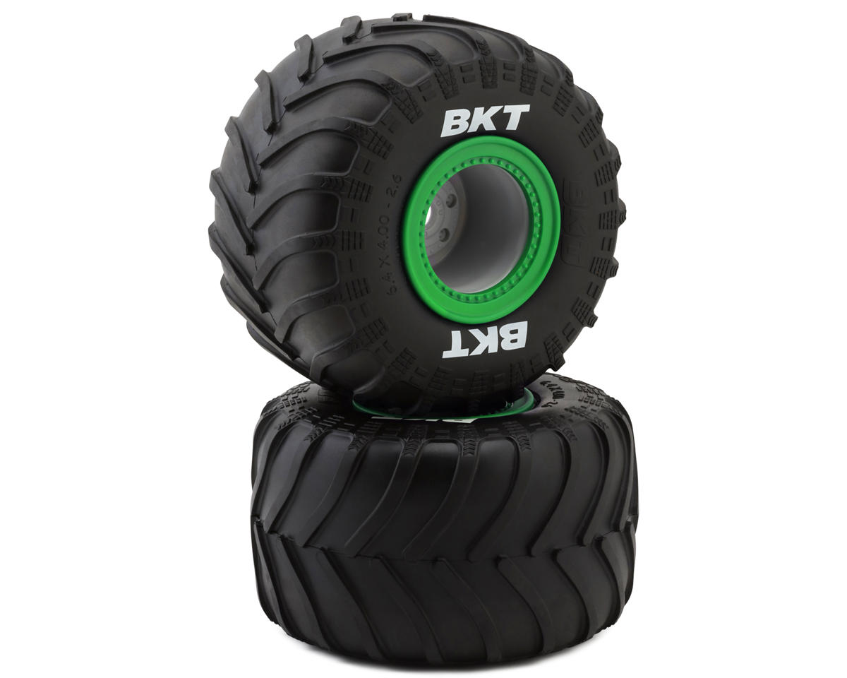 Losi LMT 2.0 BKT 2.6" Monster Truck Pre-Mount Tire (Green) (2)