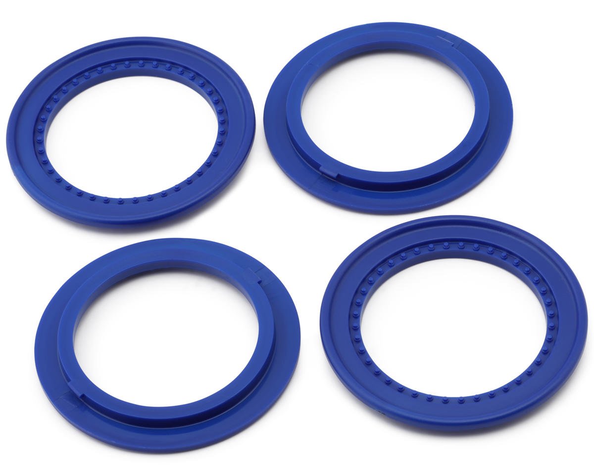 Losi LMT 2.0 Snap-in Beadlock Rings (Blue) (4)