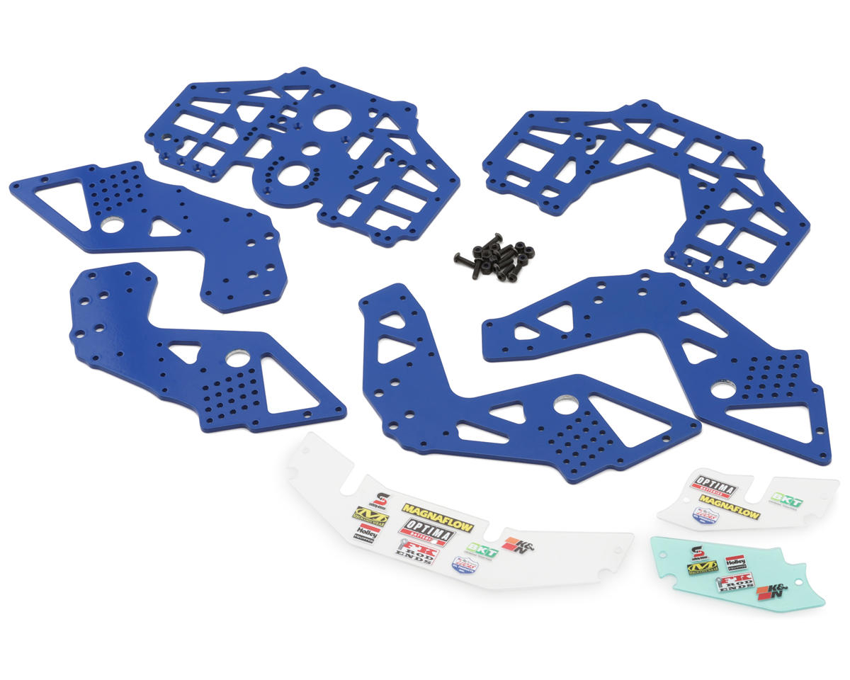 Losi LMT 2.0 Chassis Plate Set (Blue)