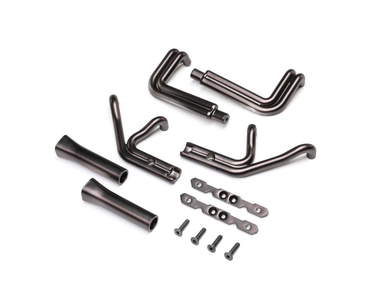 Losi 22S Sprint Header Set (Black Chrome)