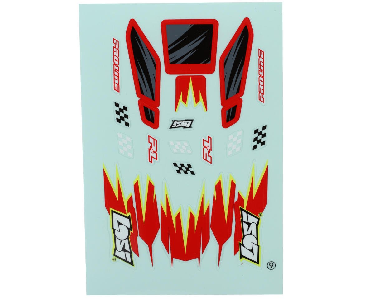 Losi Micro-B Decal Sheets (4)