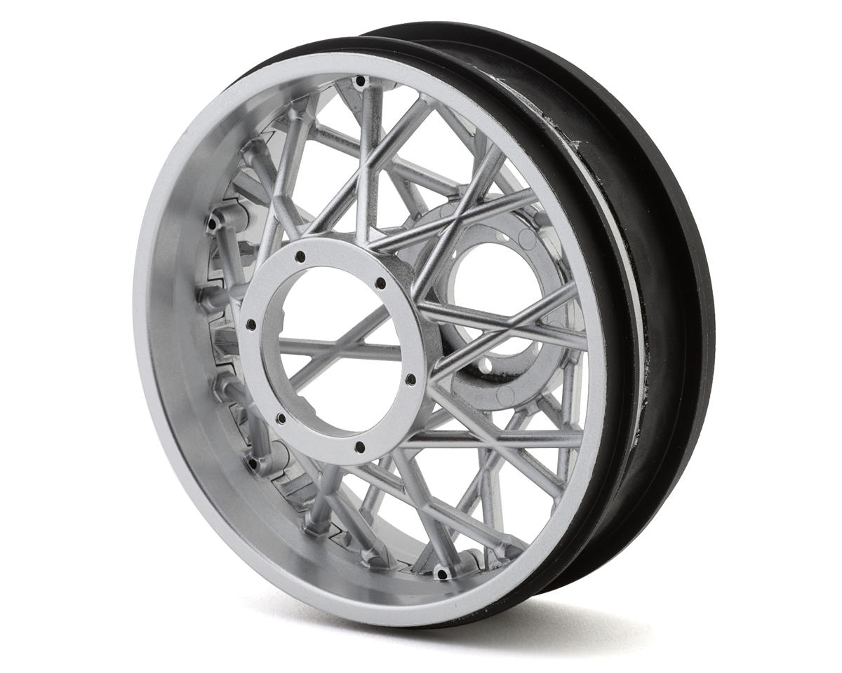Losi Promoto SM Rear Wheel Set (Satin Chrome)
