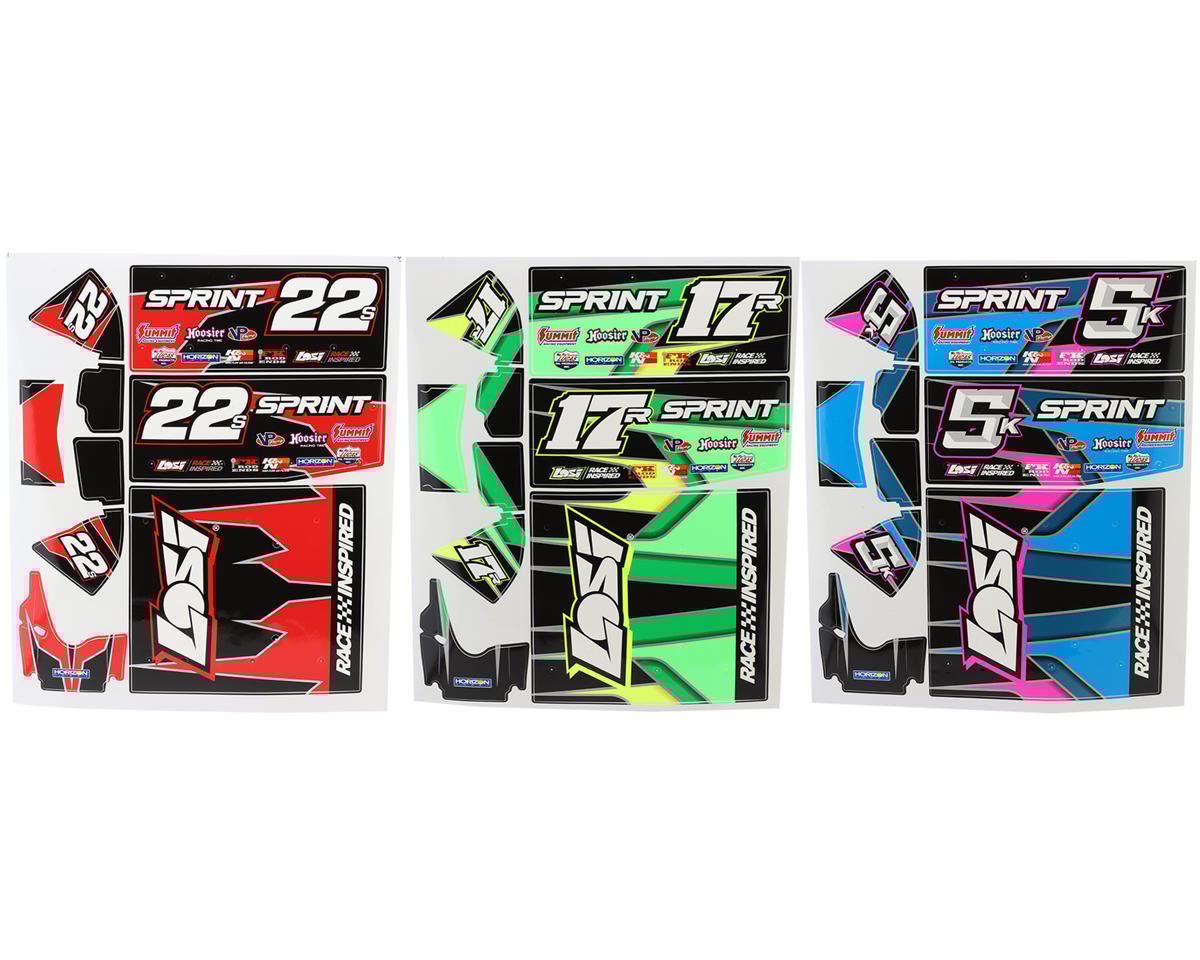 Losi 22S Sprint Graphics Set (3)