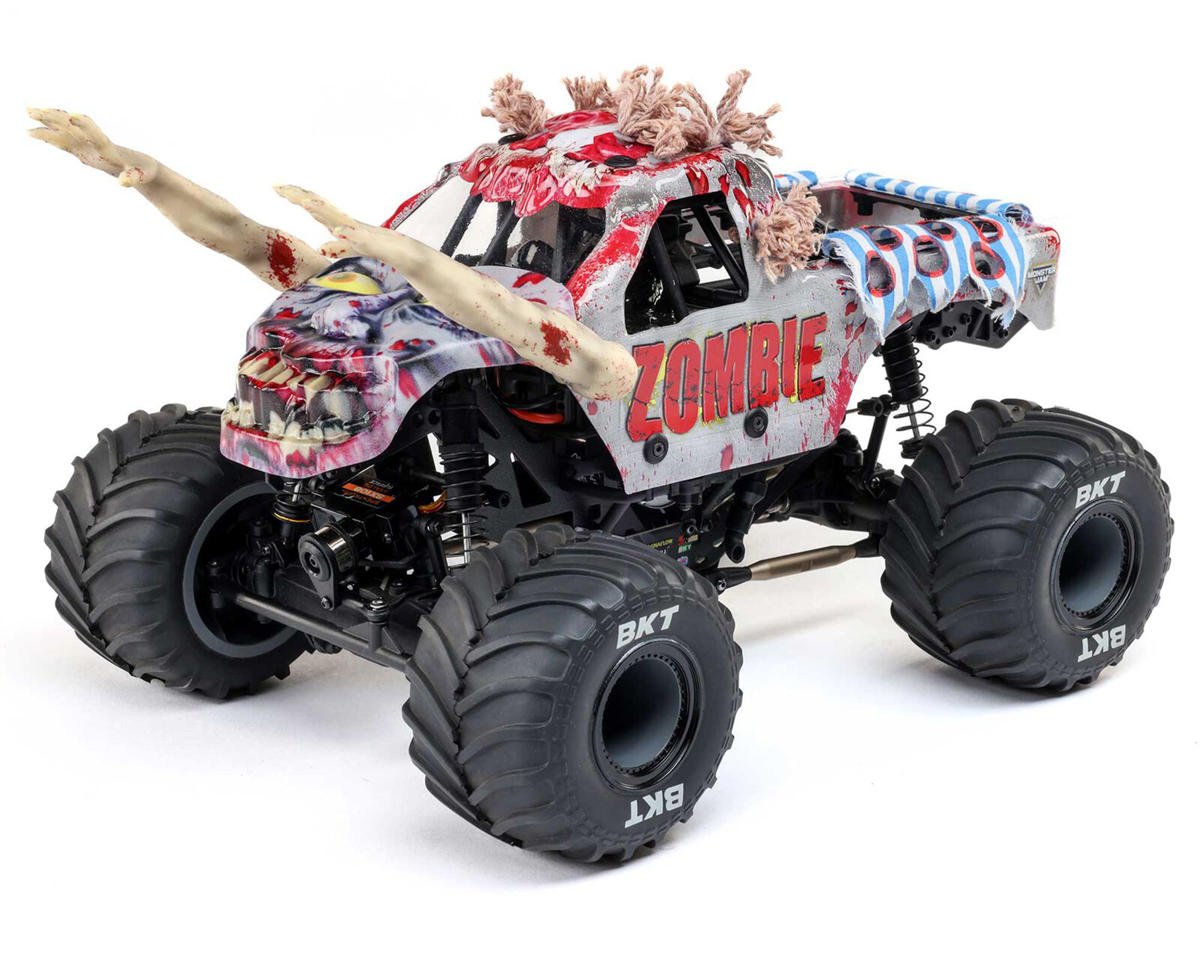 Losi 1/18 Mini LMT 4X4 Brushed RTR Monster Truck (Zombie) w/SLT2 2.4GHz Radio, Battery & Charger