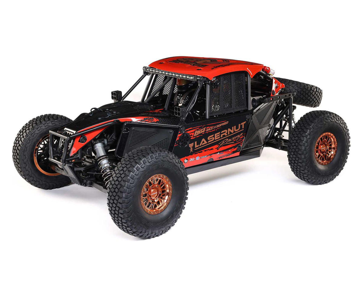 Losi 8IGHT-X Super Lasernut 4WD Brushless 1/6 RTR Electric Rock Racer Buggy w/DX3 2.4GHz Radio & Smart ESC