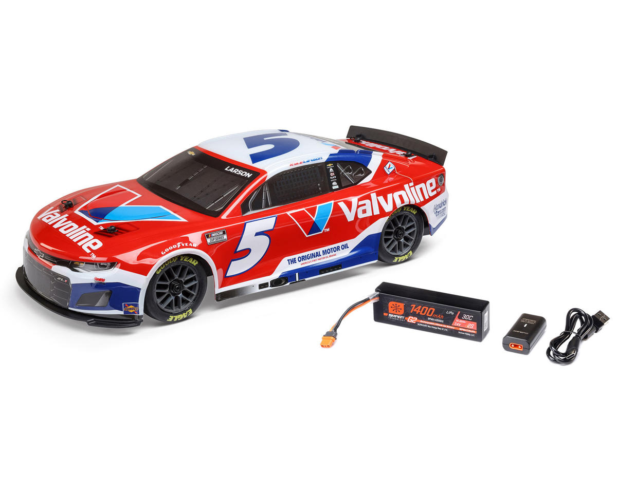Losi NASCAR #5 Chevy Camaro ZL1 1/12 2S AWD RTR On-Road Car (Kyle Larson) w/2.4GHz Transmitter, Battery, & Charger