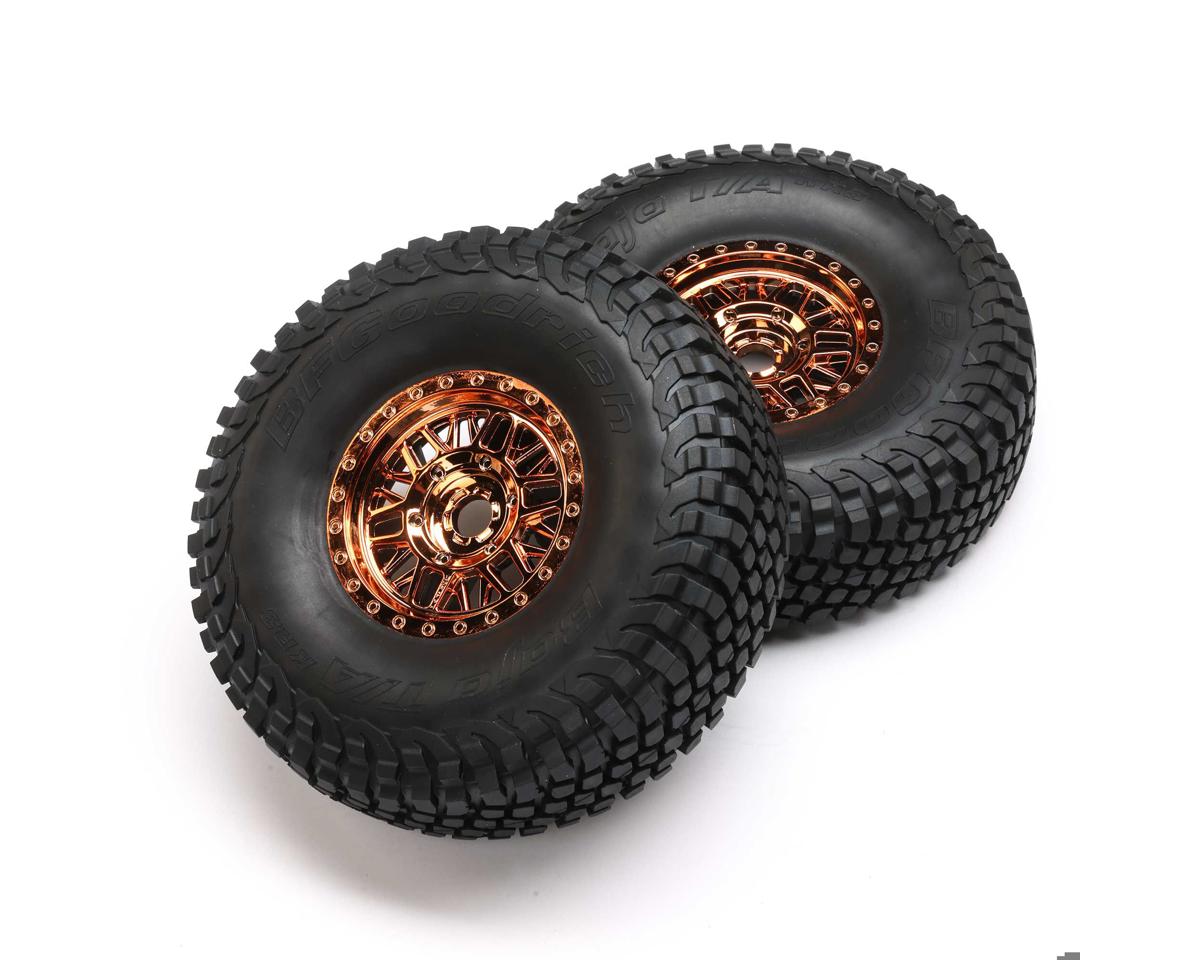 Losi 8X Super Lasernut Pre-Mounted Tires Mounted (2)