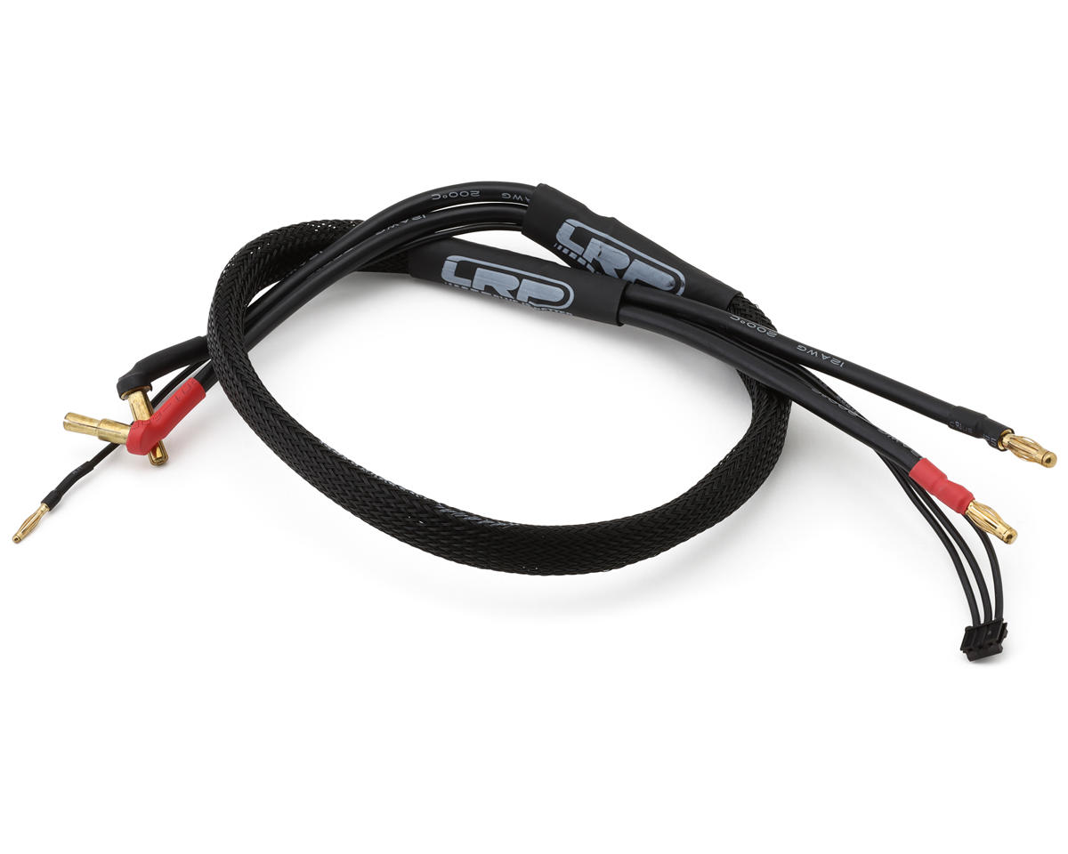 LRP 2S LiPo Charge/Balance Lead (4mm to 4/5mm Bullet Connector) (600mm) (EHR Balance Adapter)