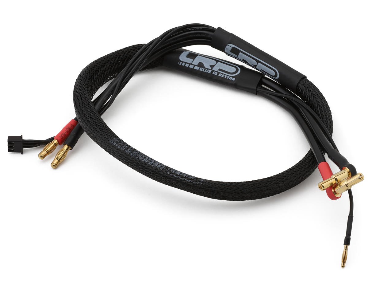 LRP 2S LiPo Charge/Balance Lead (4mm to 4/5mm Bullet Connector) (600mm) (XH Balance Adapter)