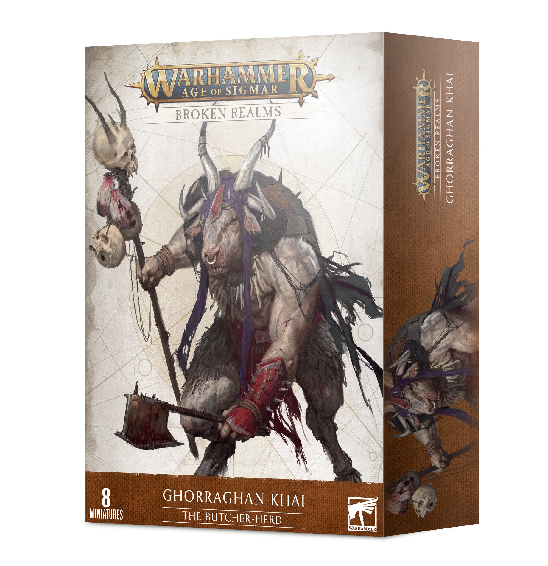 Age of Sigmar: Beasts of Chaos - Ghorraghan Khai; The Butcher-Herd (Br