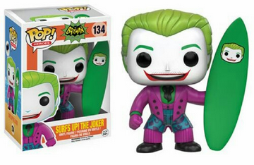 POP Figure: DC Batman 66 #0134 - The Joker Surf's Up! (Minor Box Damag