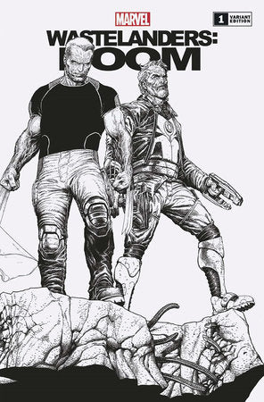 WASTELANDERS: DOOM #1 MCNIVEN CONNECTING BLACK AND WHITE PODCAST VARIA