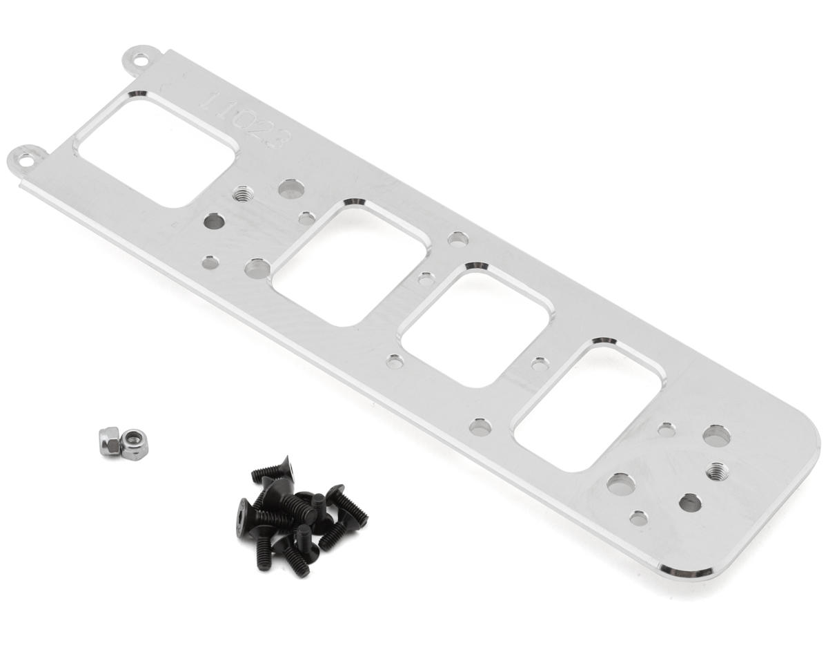 M2C Team Corally Asuga/Kagama 6061 T6 Aluminum Battery Tray Adapter