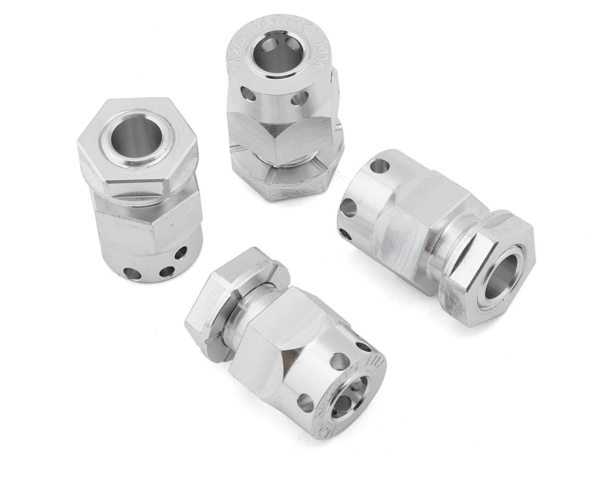 M2C REV B 17mm Universal Wheel Hex Adapters (8mm Axles) (+10mm)