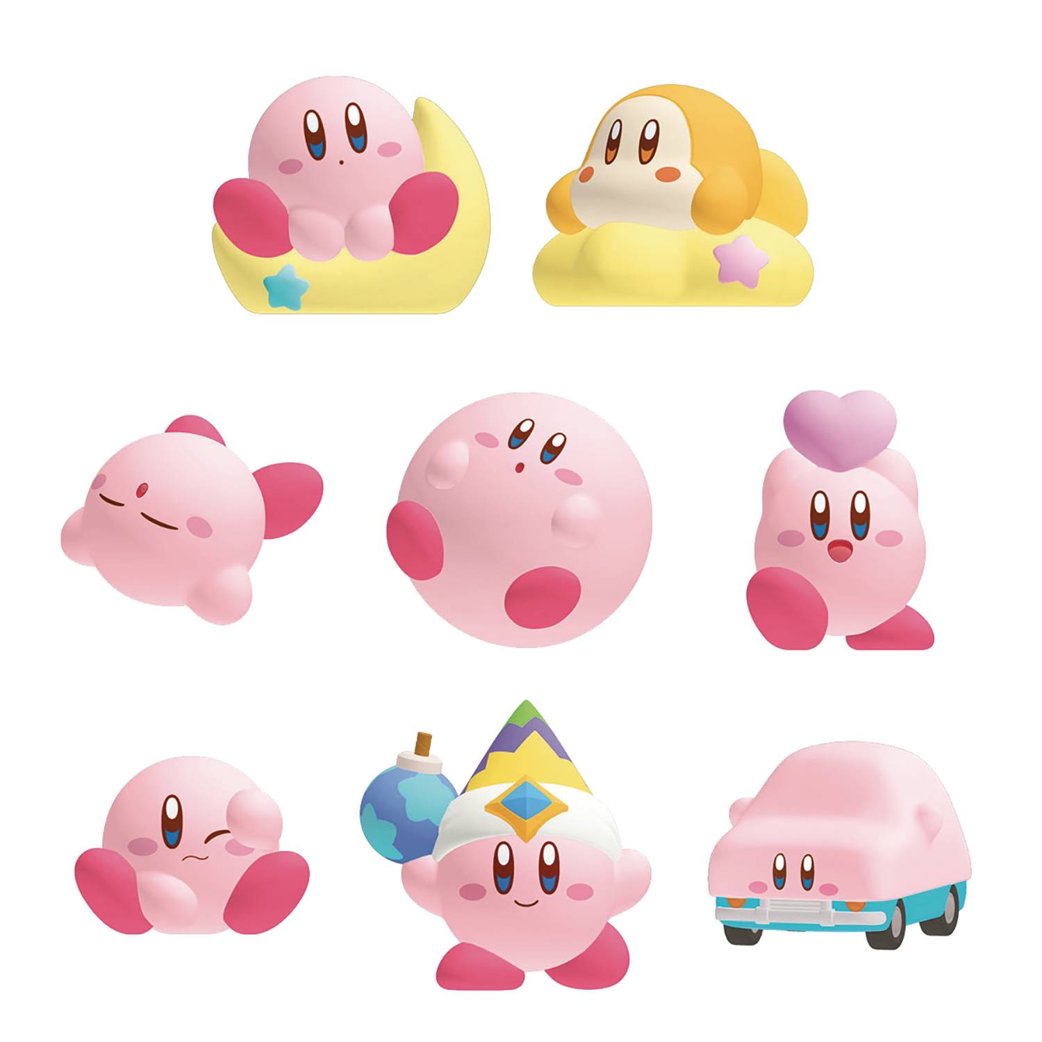 Kirby Friends 3: Mini Figure - (12pcs) DISPLAY