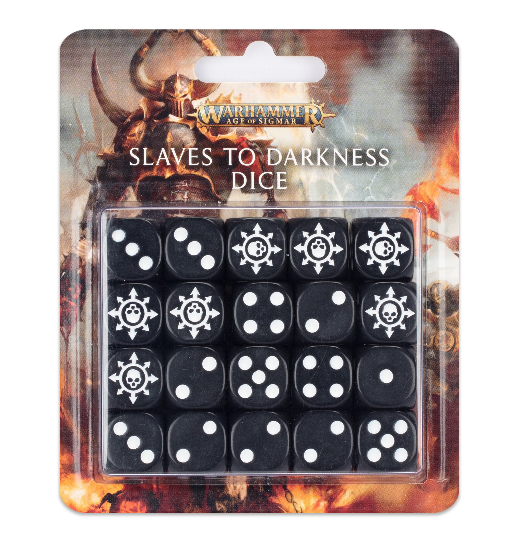 Citadel Hobby: Dice Set - Age of Sigmar: Chaos - Slaves to Darkness (3