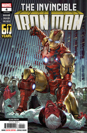 INVINCIBLE IRON MAN #4 KAEL NGU 2ND PRINTING VARIANT